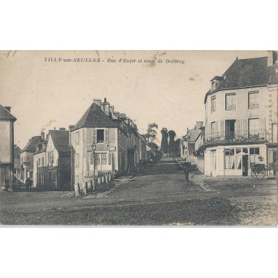Tilly-sur-Seulles - Rue d'Enfer et route de Balleroy 